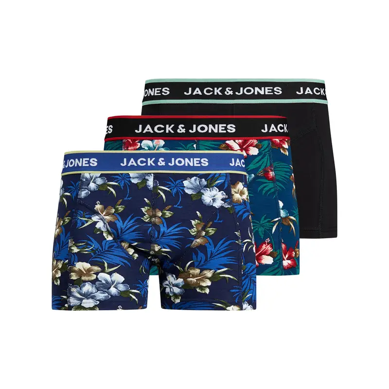 Jack & Jones Set di boxer Flower 12171253 Multicolore