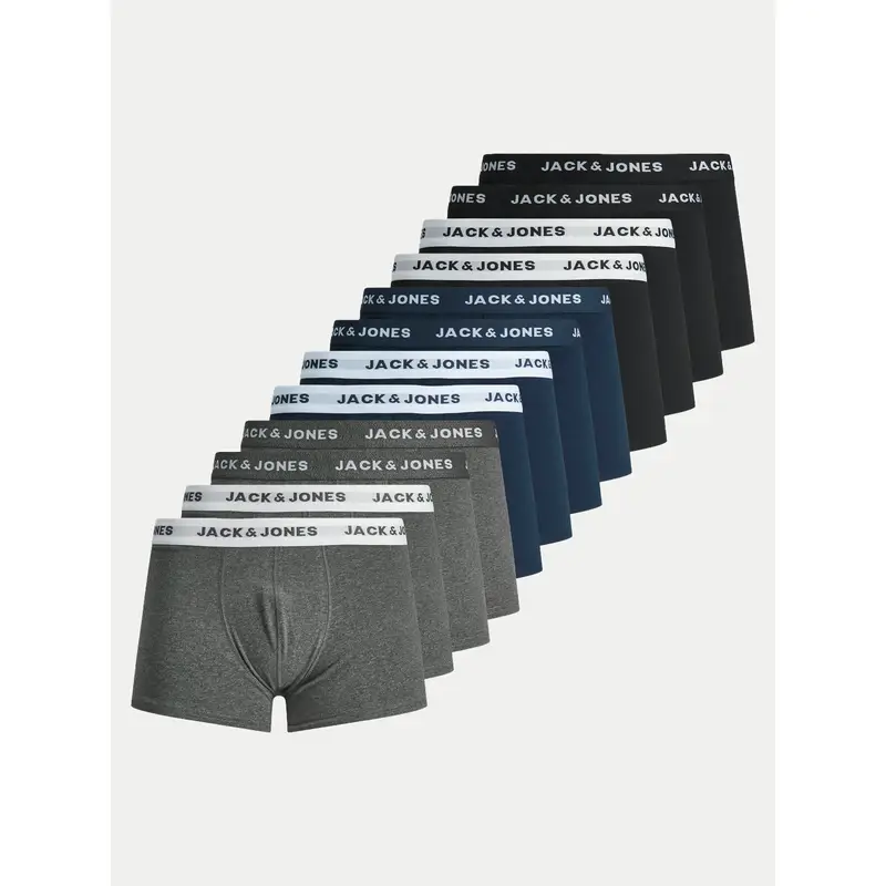 Jack & Jones Set di boxer Solid 12189935 Multicolore