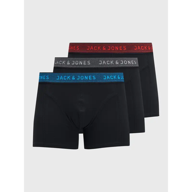 Jack & Jones Set di boxer Waistband 12127816 Nero