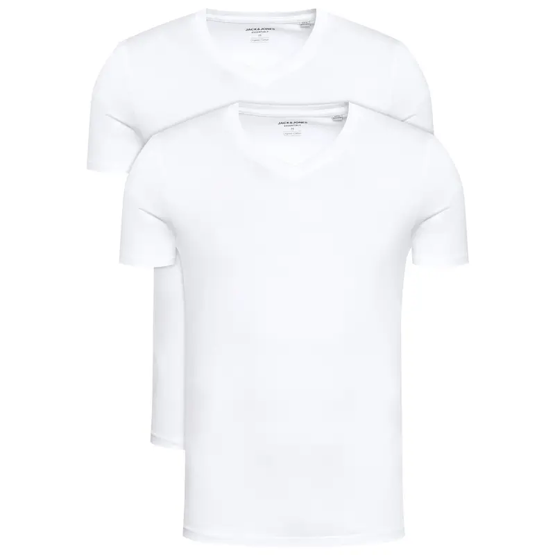 Jack & Jones Set di t-shirt Basic 12133914 Bianco Regular Fit