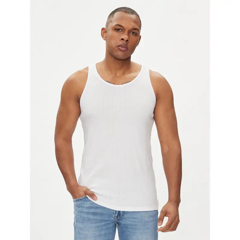Jack & Jones Smanicato Havana 12251771 Bianco Regular Fit