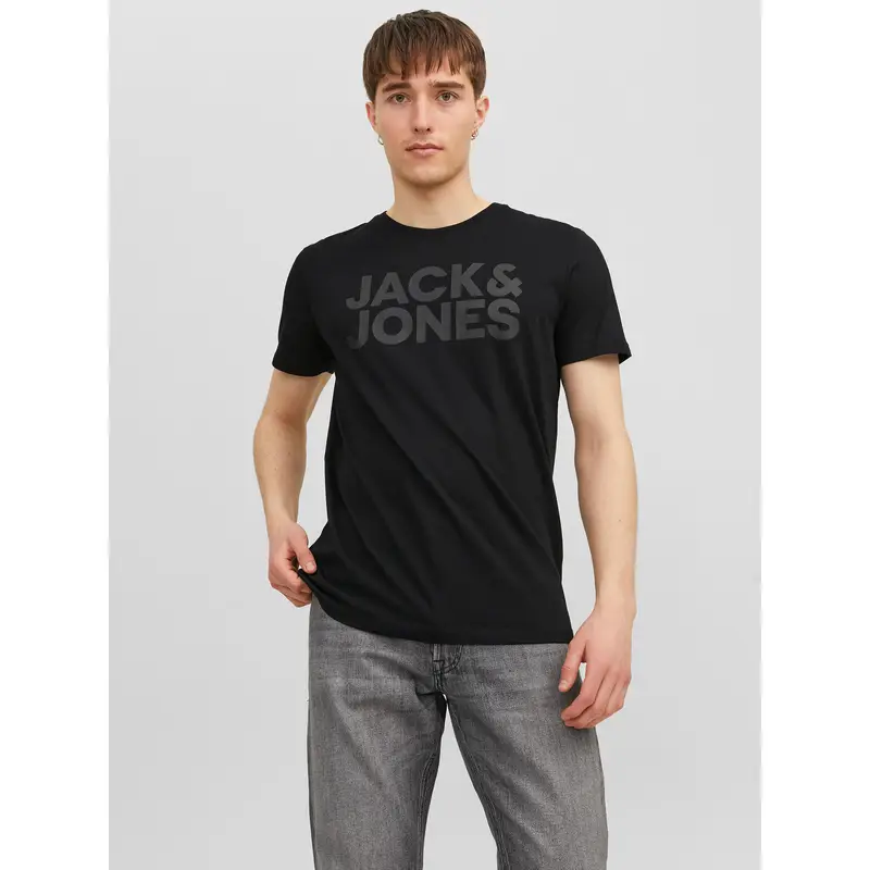 JACK & JONES T-shirt Nero 3909209