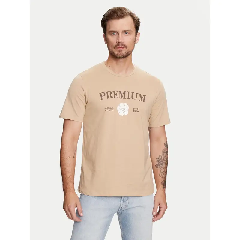 JACK & JONES T-shirt Marrone 3467893