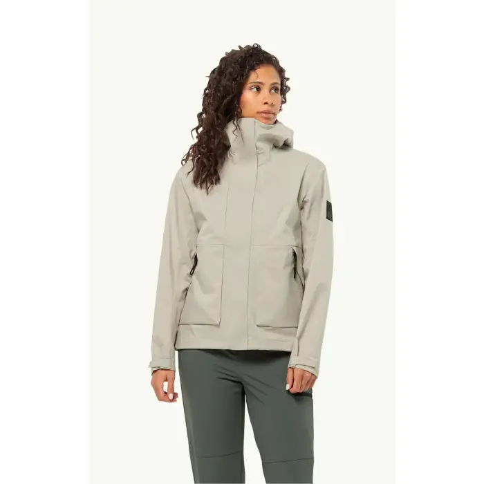 Jack Wolfskin Giacca impermeabile da donna Wandermood 3L