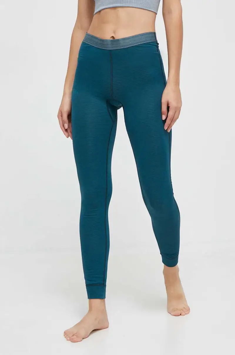 Jack Wolfskin leggins funzionali Infinite Turchese