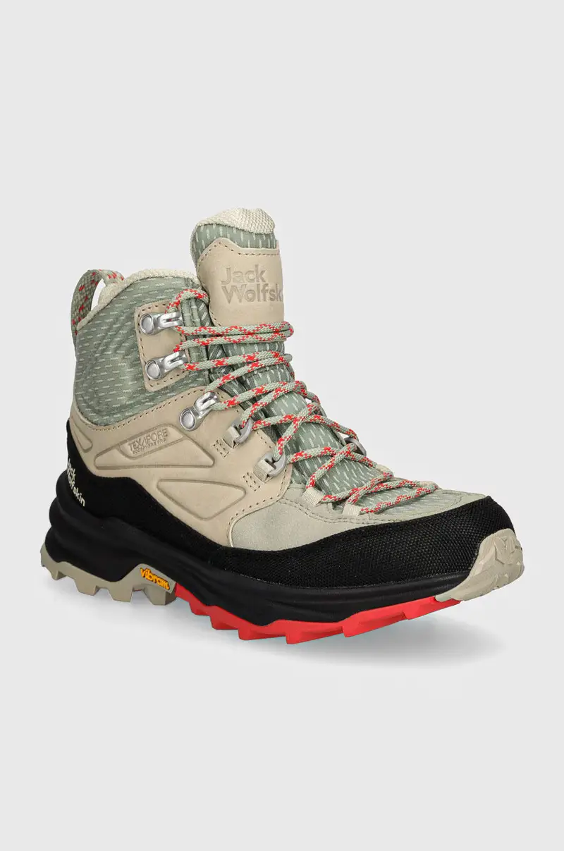 Jack Wolfskin scarpe Cyrox Texapore Mid Verde