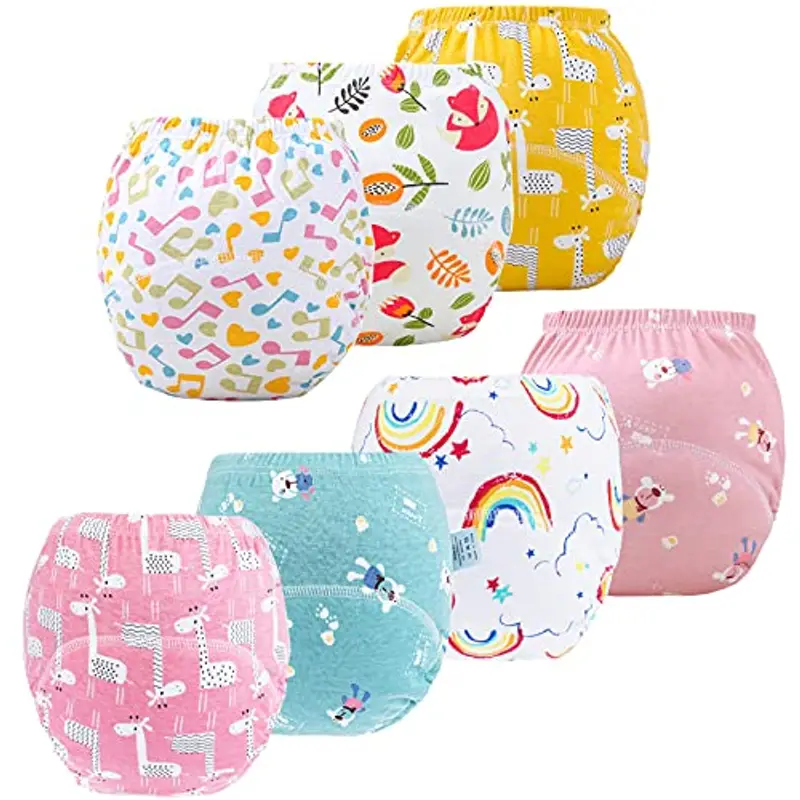 JackLoveBriefs Mutandine Apprendimento Bambini Intima per Bambini Cotone 2-3 Anni Multicolore?Dimensione