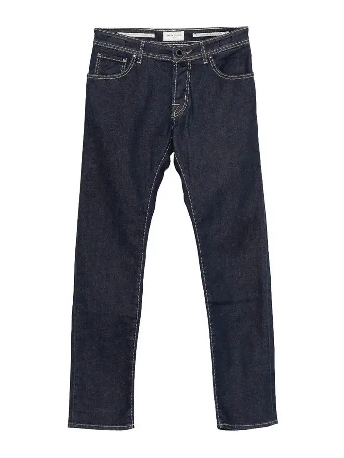 Jacob Cohen Pantaloni 5 tasche slim fit `nick` Blu scuro