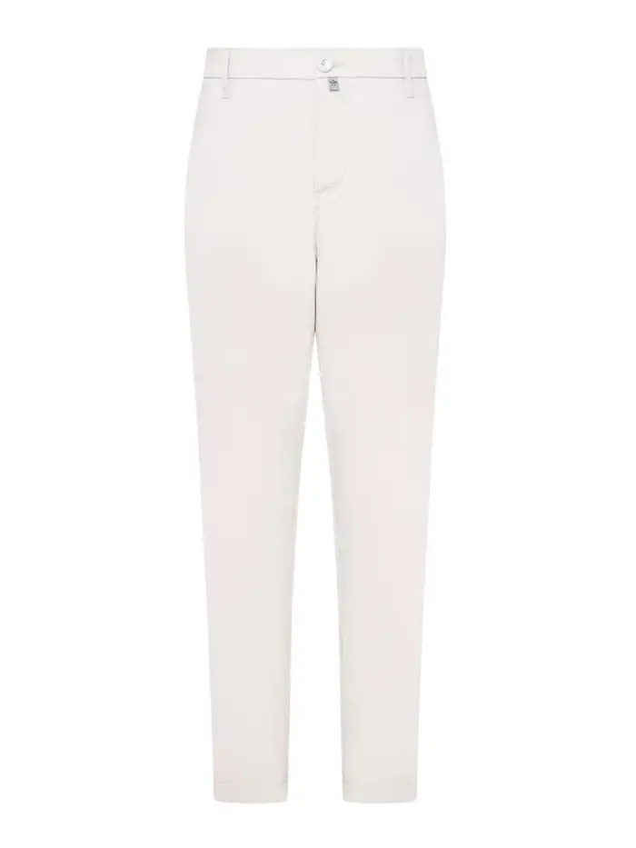 Jacob Cohen Pantaloni a gamba affusolata Grigio Chiaro