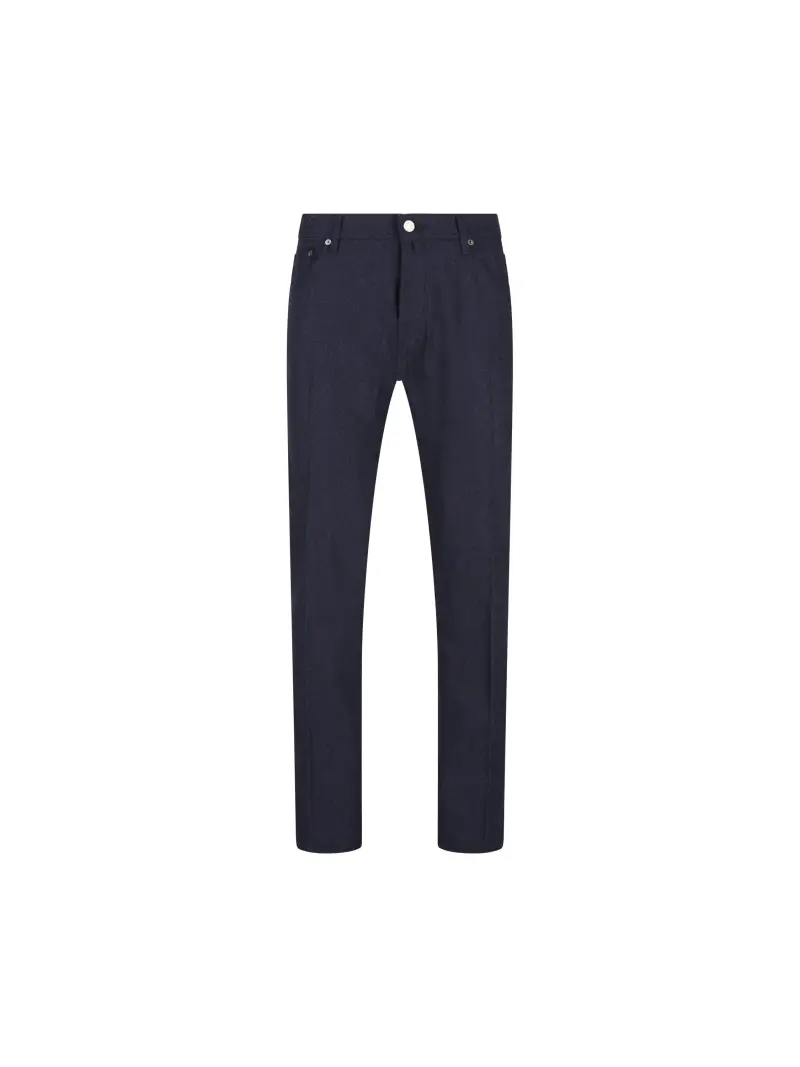 JACOB COHËN Pantaloni In Lana Vergine BLU