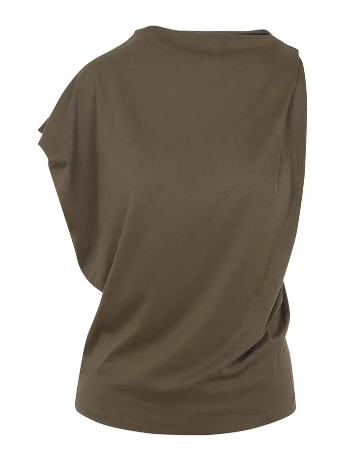 Jacquemus Il DrapTop Tortora