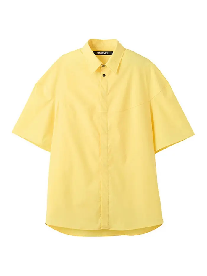 Jacquemus La Chemise Atelier Arancione
