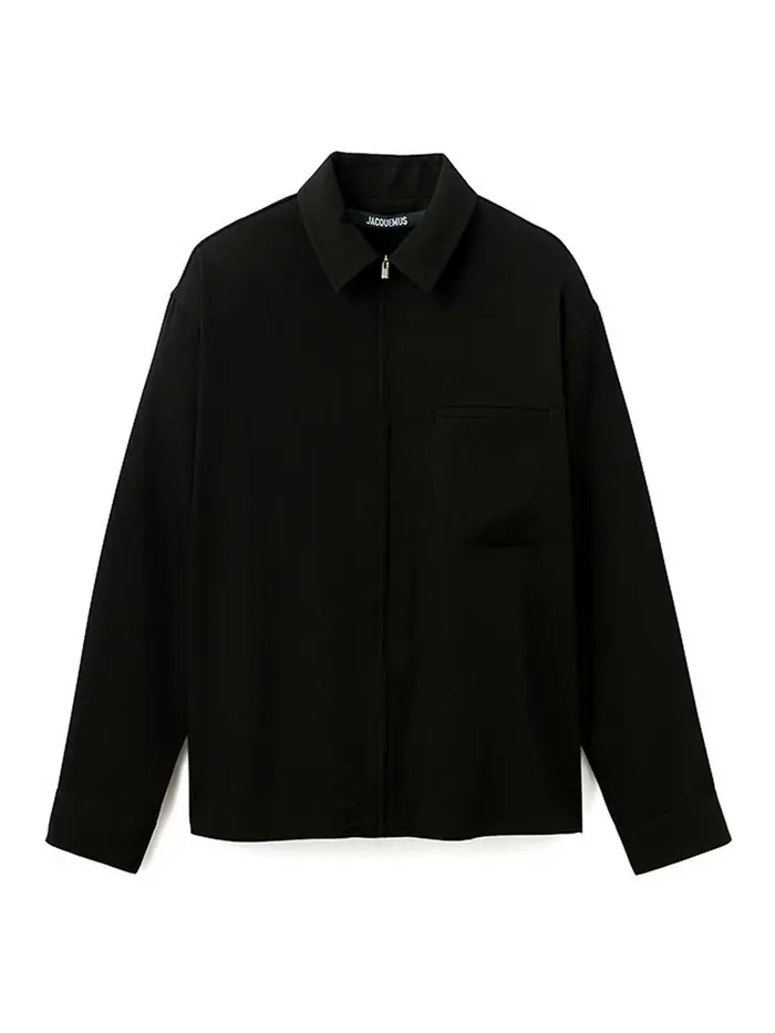 Jacquemus La Chemise Mecano Nero