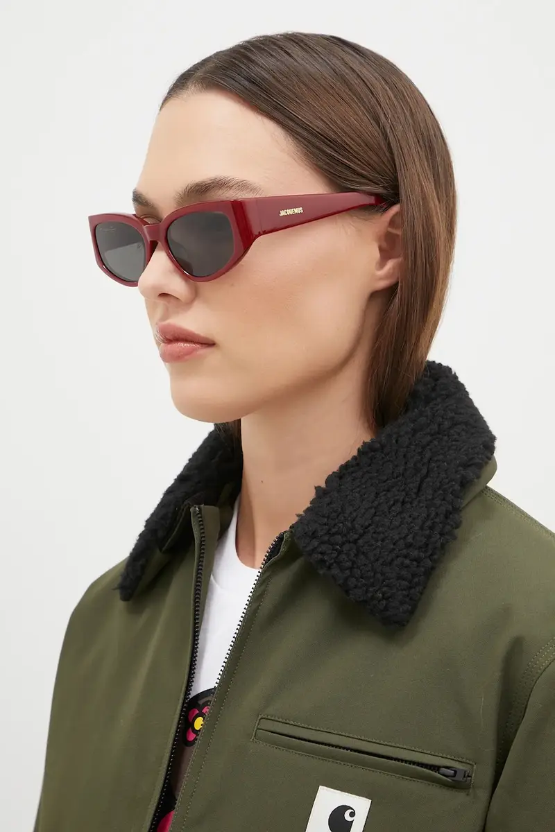 Jacquemus occhiali da sole GALA colore granata JAC5C3SUN