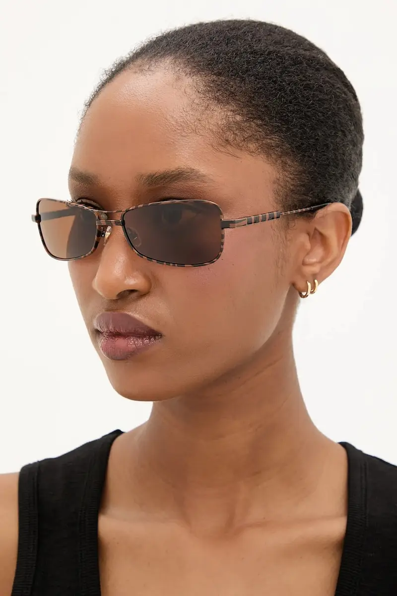 Jacquemus Occhiali da sole Donna Marrone 2251546