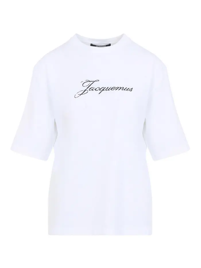 Jacquemus T-shirt in cotone Bianco