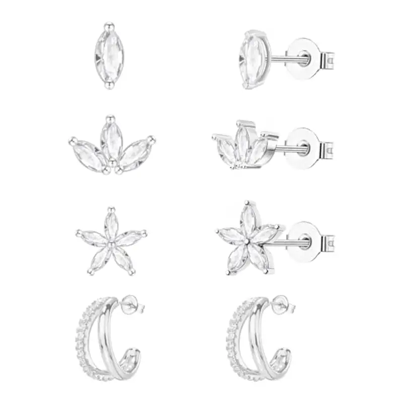 Jagosen Orecchini Ragazza Argento 2320356