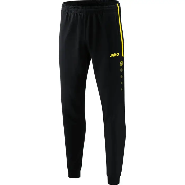Pantaloni fitness da ginnastica Jako polyester Competition 2 0 Noir