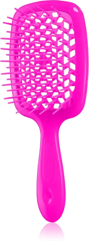 Janeke Superbrush spazzola piatta grande per capelli 20,3 x 8,5 x 3,1 cm fucsia