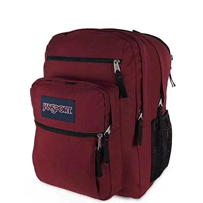 JANSPORT Big Student Zaino, Unisex, Viking Red, 17.5" H x 13" W x 10" D