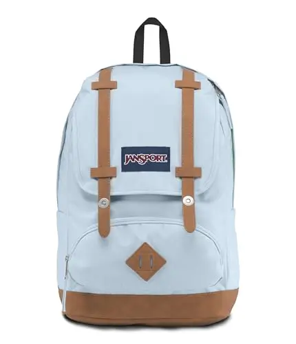 JANSPORT Cortlandt, Zaino grande, 25 L, 45 x 32 x 15 cm, 15in laptop compartment, Blue Dusk01