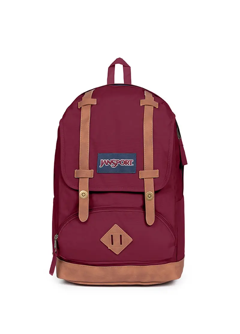 Jansport Zaino Unisex In Colore Bordeaux, Uomo, Rosso