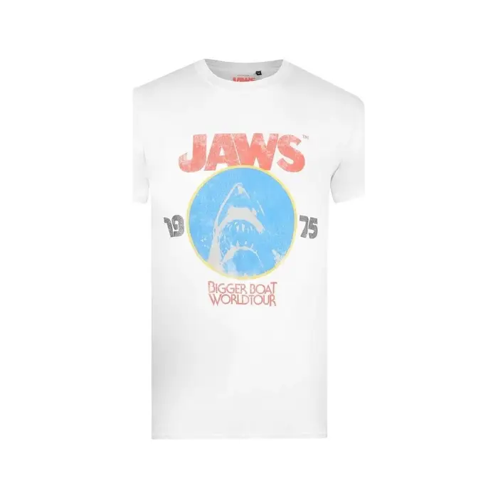 T-shirts a maniche lunghe Jaws World Tour Bianco