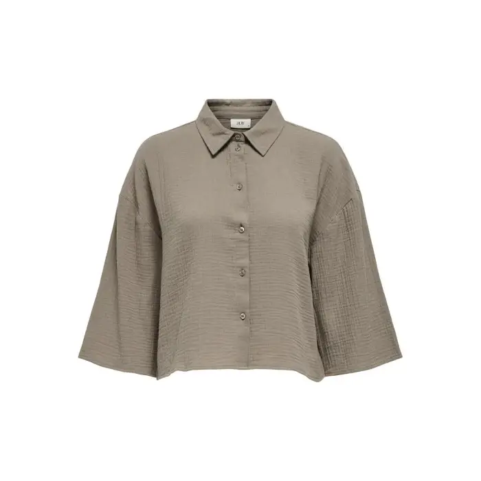 JDY Camicia 3/4 da donna Theis Life Marron