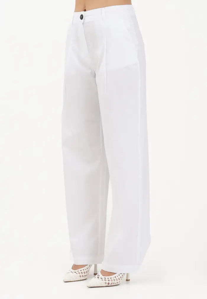Pantalone bianco da donna