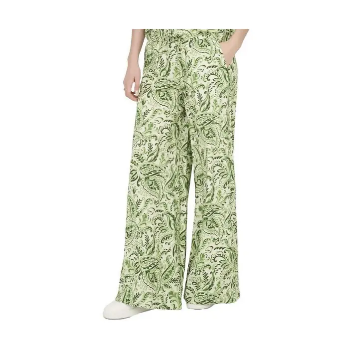 JDY Pantaloni morbidi / Pantaloni alla zuava Life Palazzo Verde