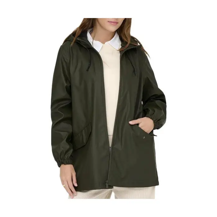 JDY Parka Raincoat Verde