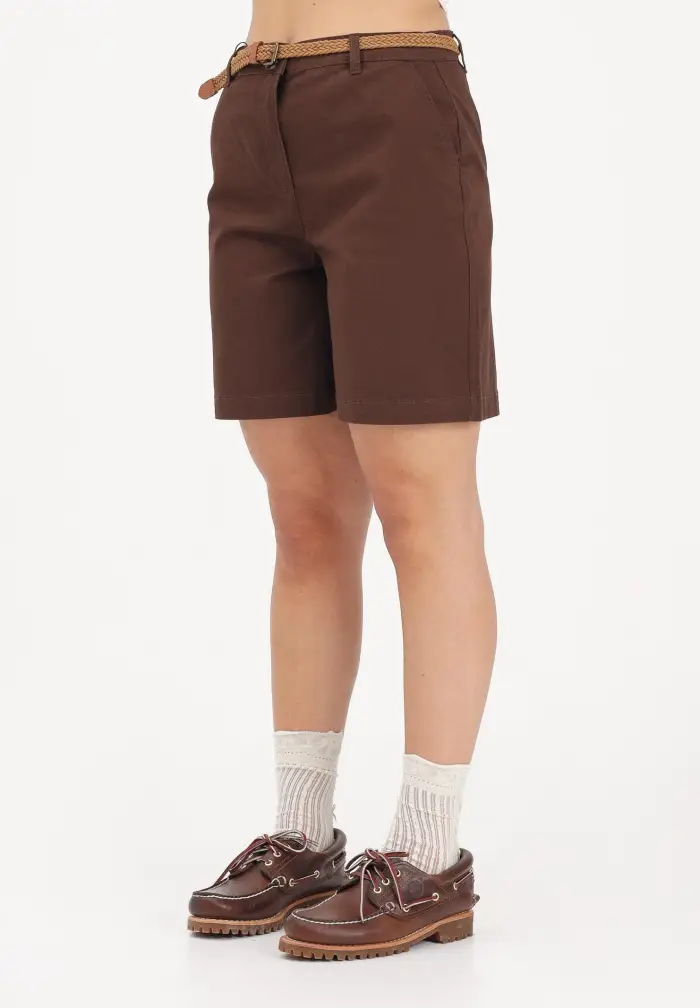 Shorts marrone da donna