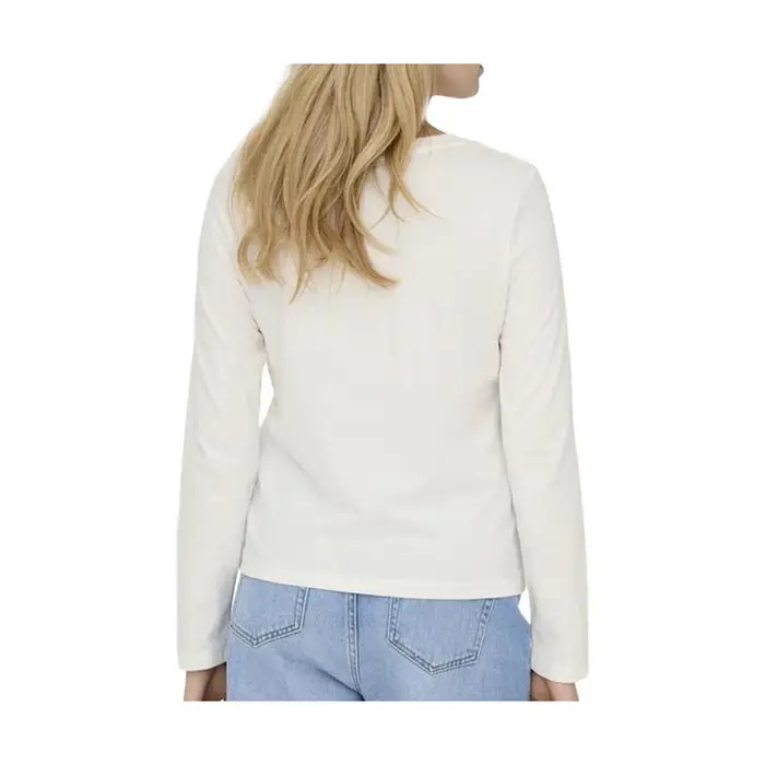 JDY T-shirts a maniche lunghe Pisas Bianco