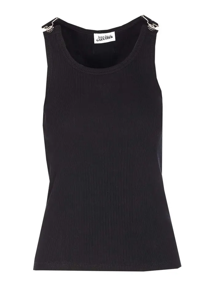 Jean Paul Gaultier Canotta nera Nero