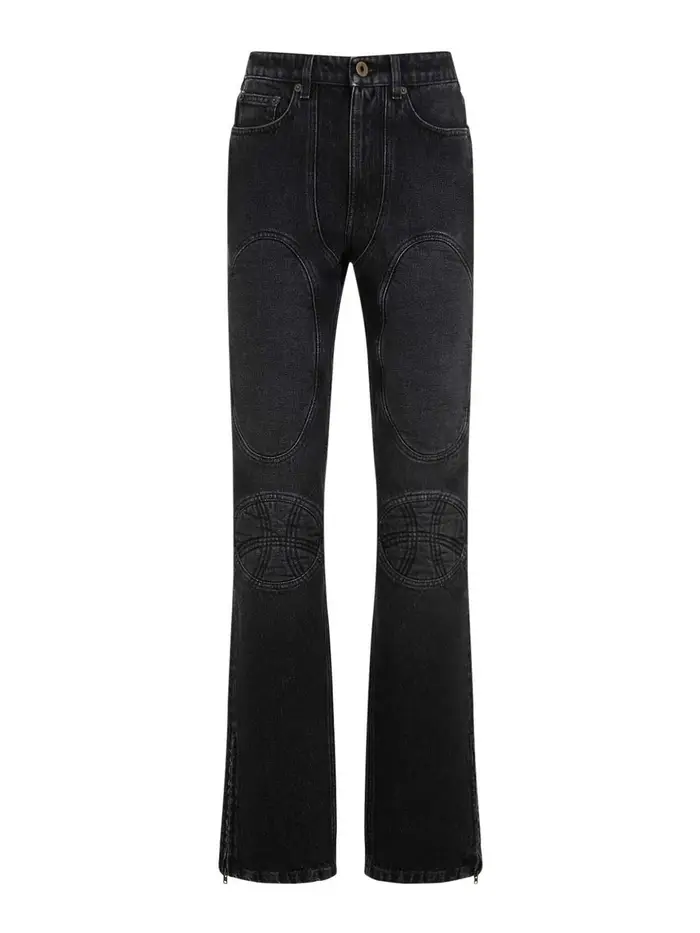 Jean Paul Gaultier Jeans in denim Nero