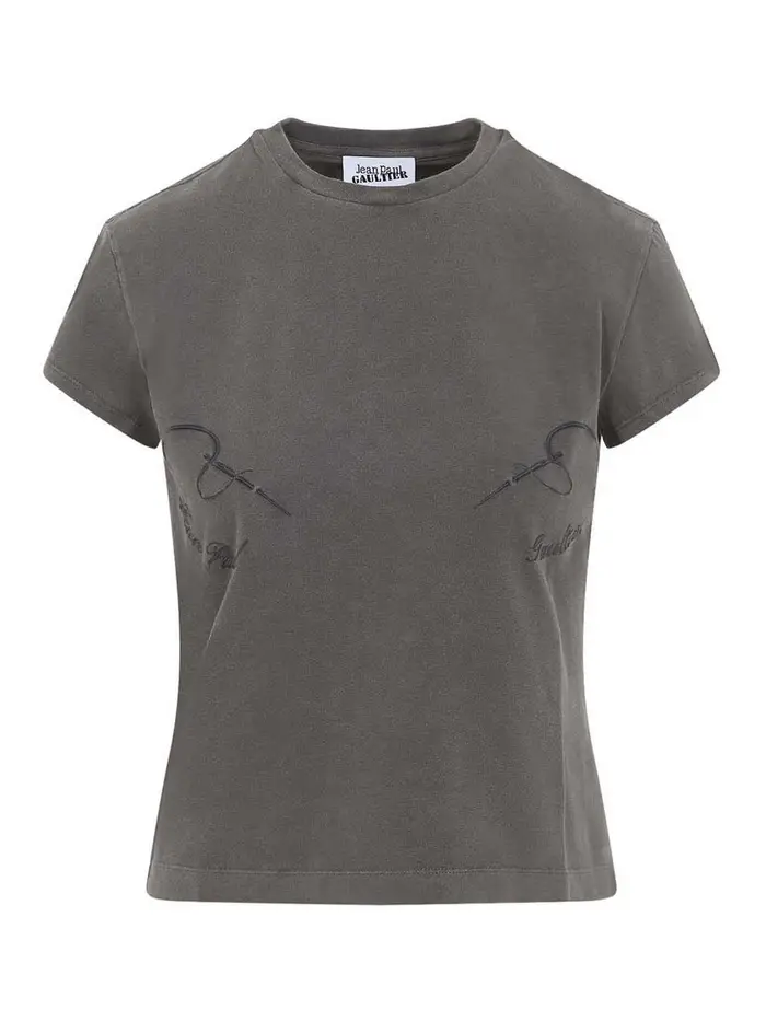 Jean Paul Gaultier Maglietta inutile Grigio Scuro