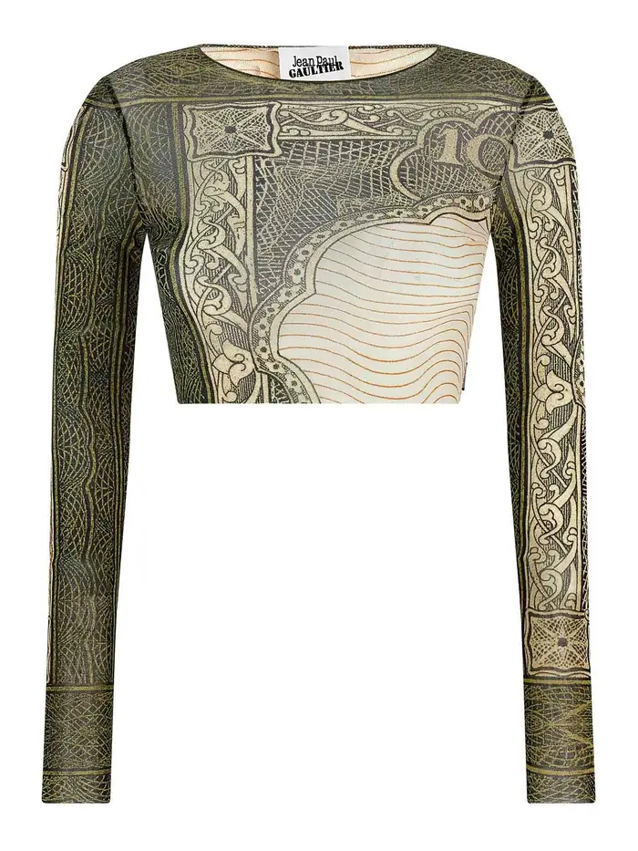 Jean Paul Gaultier Top Multicolore