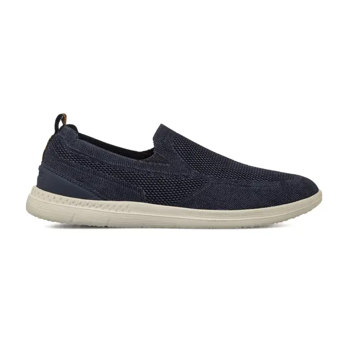 Sneakers slip-on blu da uomo Jeep Spirit in tessuto