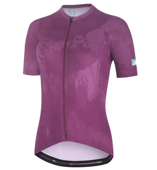 Jëuf Essential Road Leaf W - maglia ciclismo - donna Purple