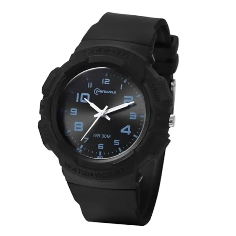 JewelryWe Orologi da polso da Ragazzi in Silicone, Orologio Analogico al Quarzo, Regalo per Donna Ragazze, Festa dei