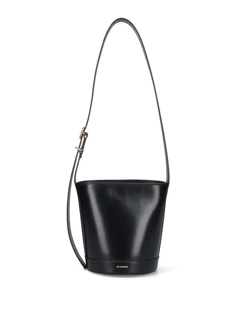 Jil Sander Borsa A Secchiello Nero