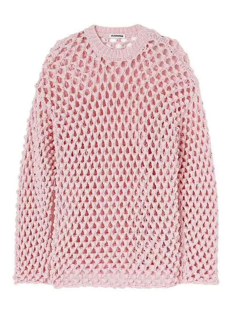 Jil Sander Maglione Color Carne E Neutri