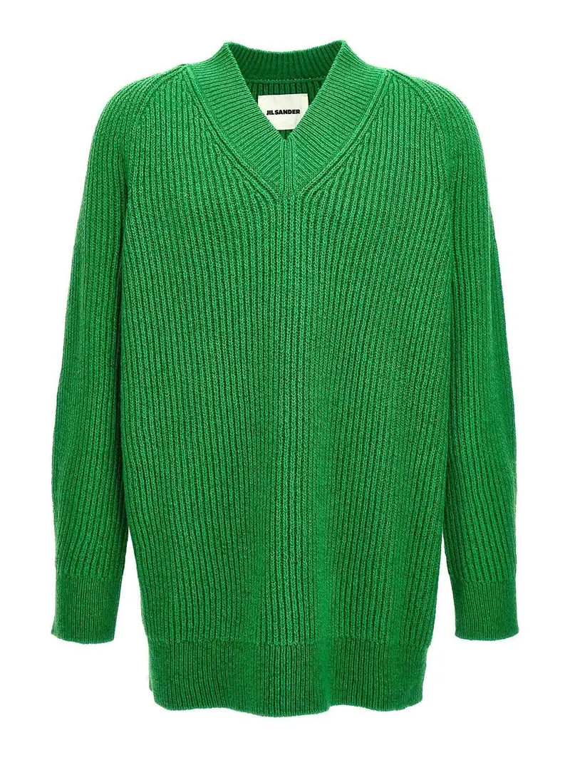 Jil Sander Maglione oversize Verde