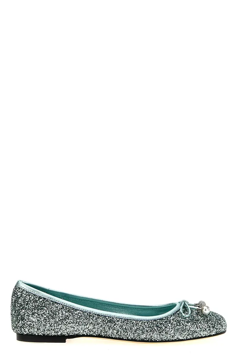 JIMMY CHOO Ballerina Elme Verde