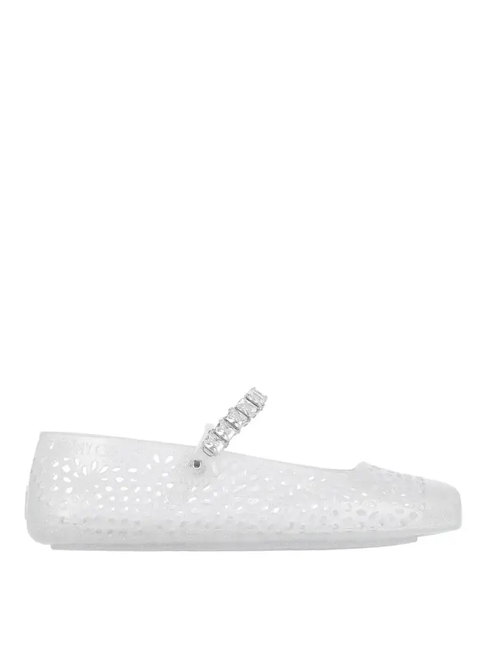 Jimmy Choo Ballerine Argento