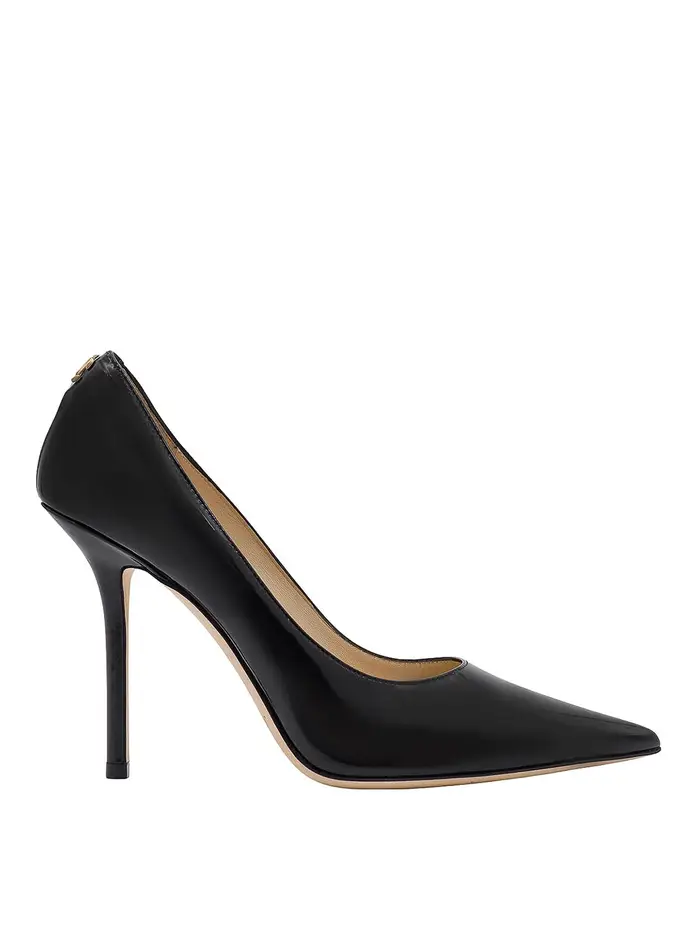 Jimmy Choo Dcollet in vernice Nero