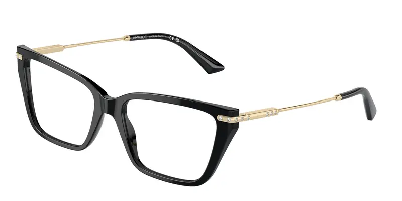 Jimmy Choo Donna JC3002B 5000 Montature da vista Acetato Nero Cat Eye