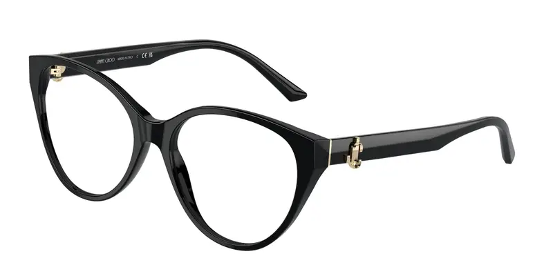 Jimmy Choo Donna JC3009 5000 Montature da vista Acetato Nero Cat Eye