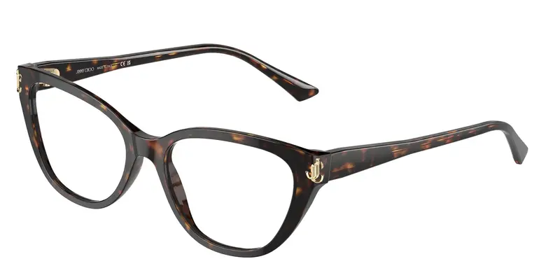 Jimmy Choo Donna JC3011 5002 Montature da vista Acetato Havana Cat Eye