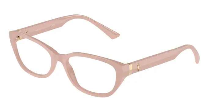 Jimmy Choo Donna JC3015 5014 Montature da vista Acetato Rosa Rotonda Normale